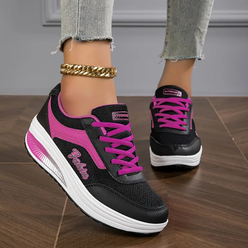 Klaudia – Stylowe sneakersy na platformie dla kobiet