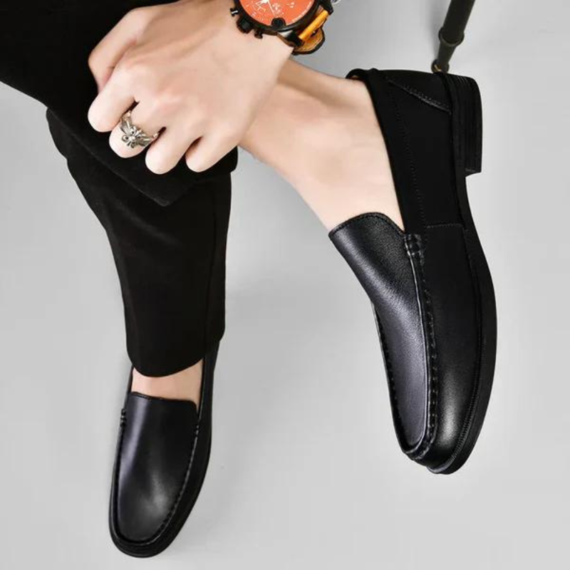 Lukas –  Soft Bottom Slip-On Loafers - Image 9