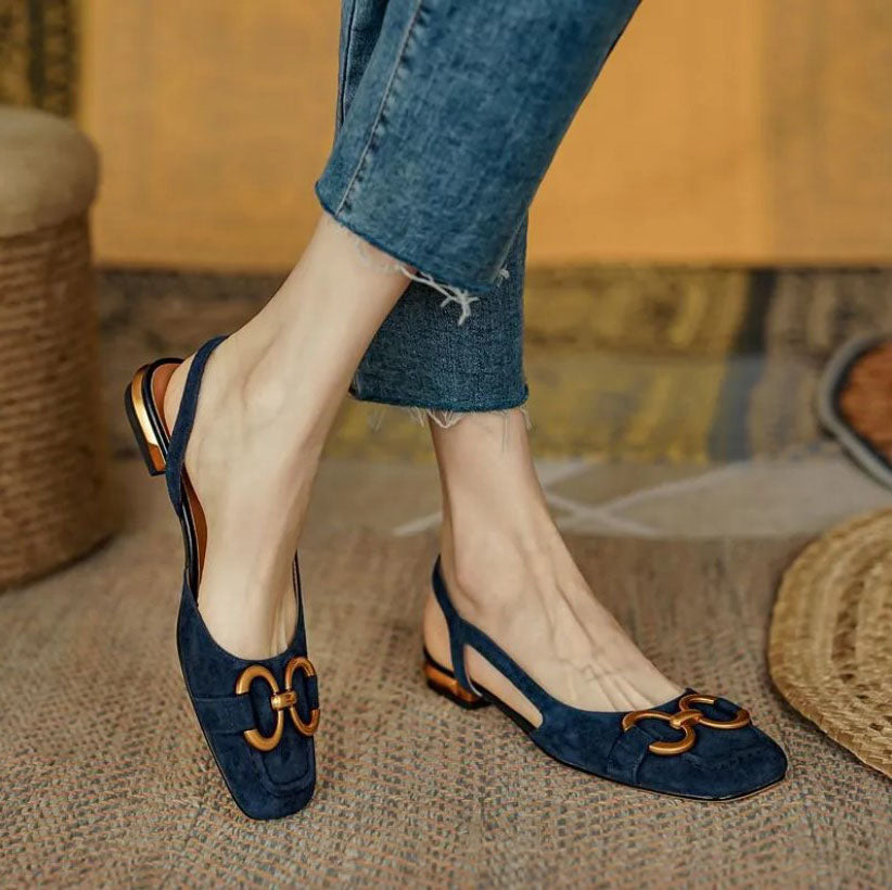 Kerstin – Chic Slingback Flats - Image 1
