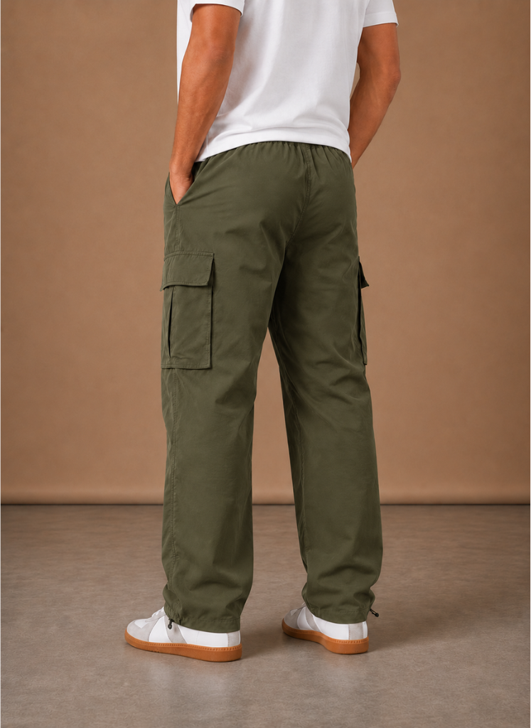 Cargo Pants Women's Relaxed Fit with Side Pockets - Image 11