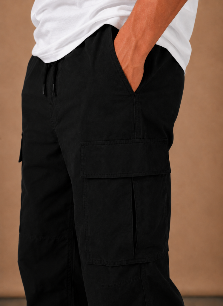 Cargo Pants Women's Relaxed Fit with Side Pockets - Image 7