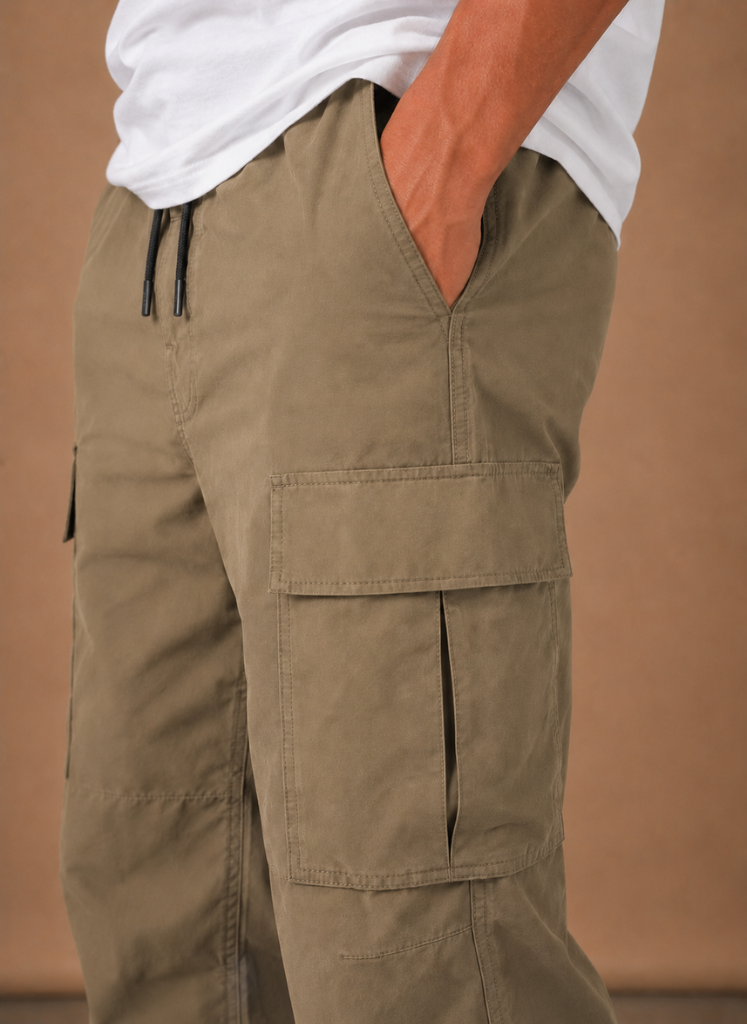 Cargo Pants Women's Relaxed Fit with Side Pockets - Image 10