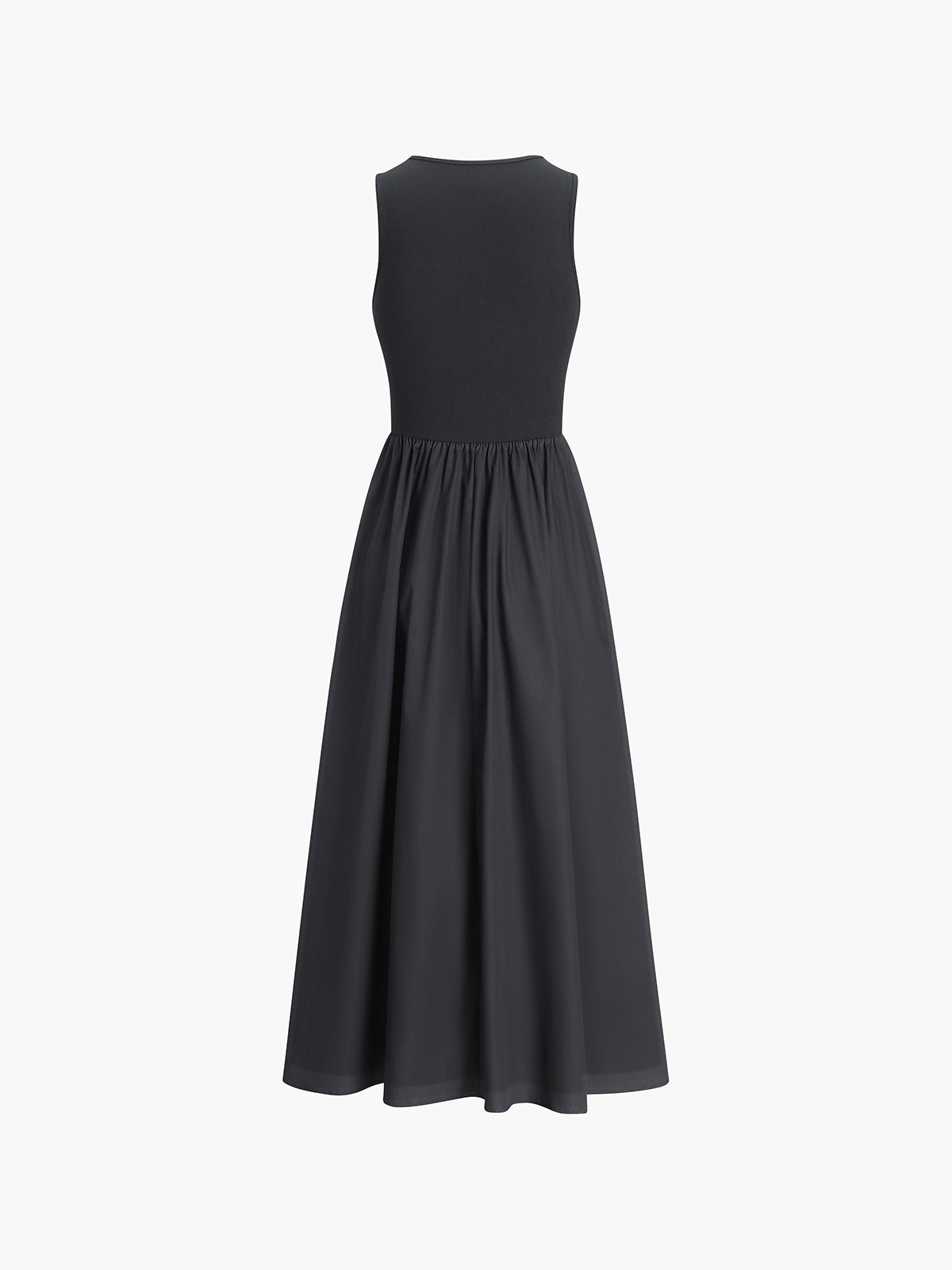 Julia – Leisure Crew Neck Long Dress - Image 6