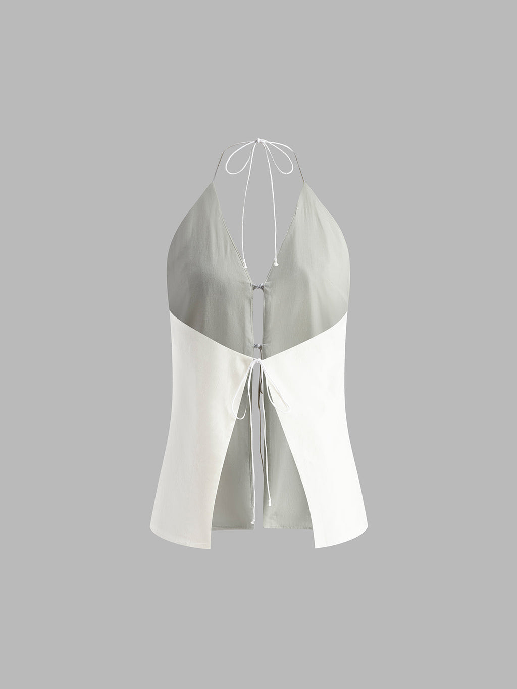 Marie – Backless Halter Top With Shorts Set - Image 10