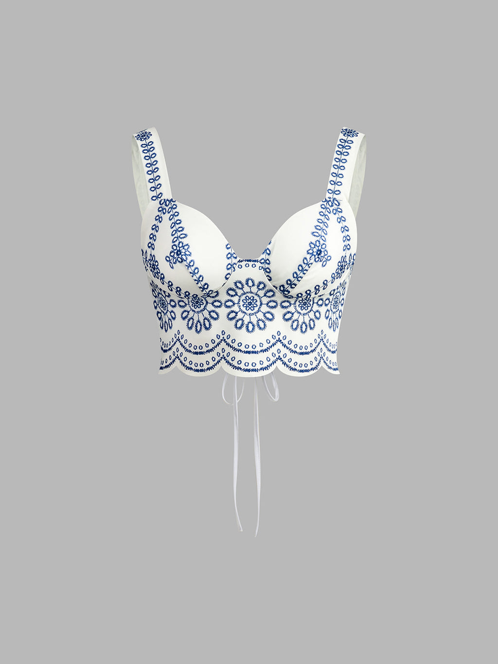 Mara – Printed Sleeveless Tie Back Skirt Set - Image 3