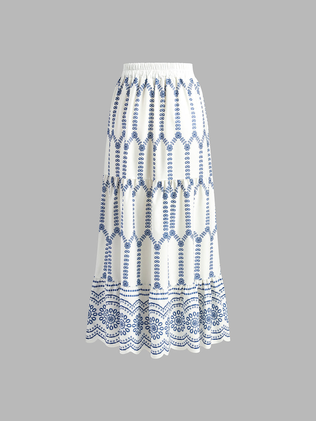 Mara – Printed Sleeveless Tie Back Skirt Set - Image 6