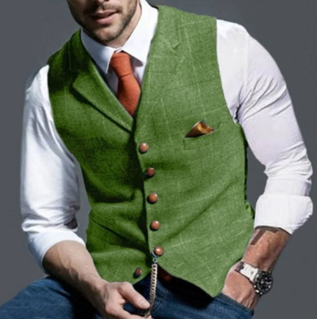 Frank – Stylish Tailored Vest - Image 3