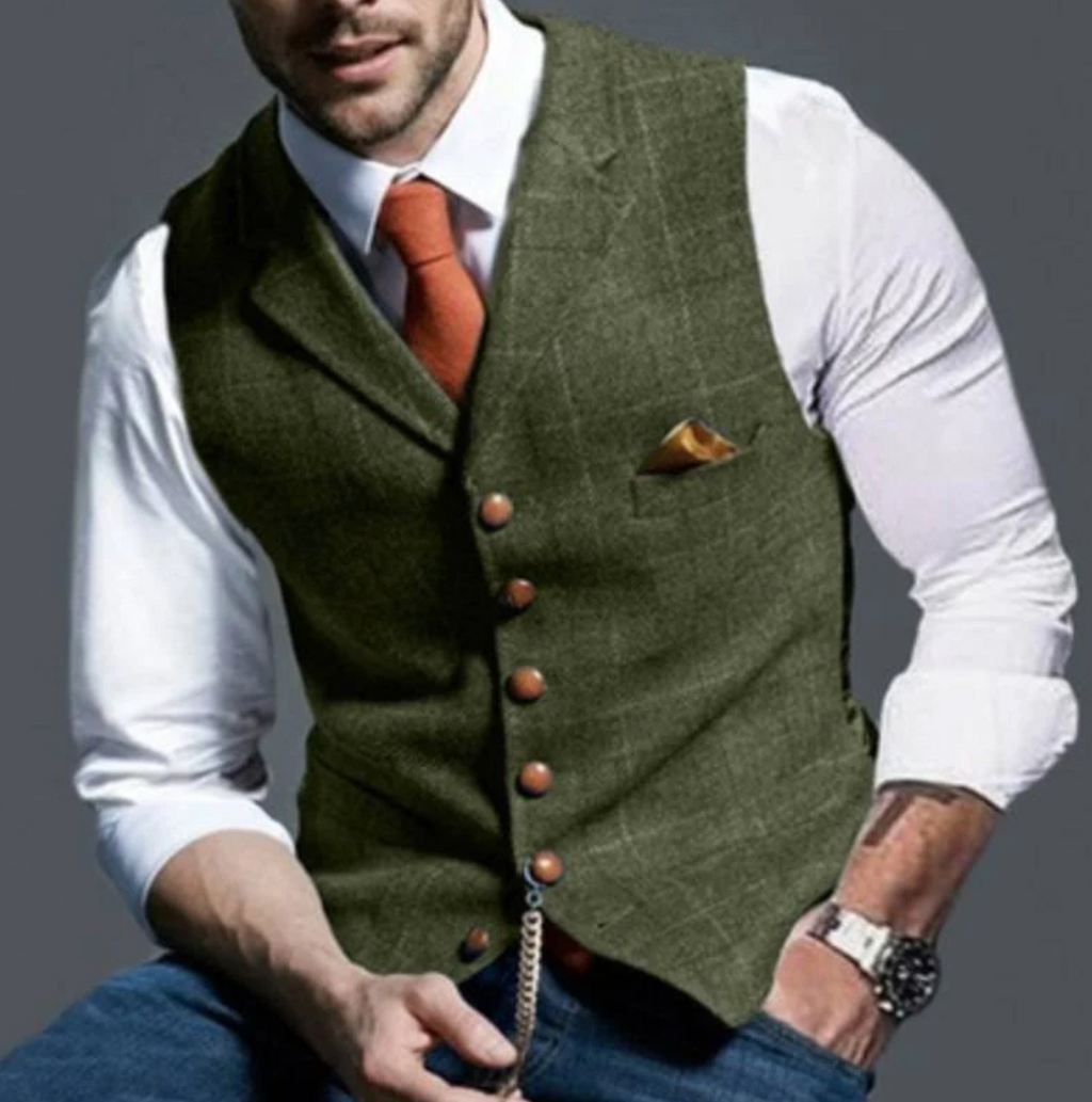 Frank – Stylish Tailored Vest - Image 5
