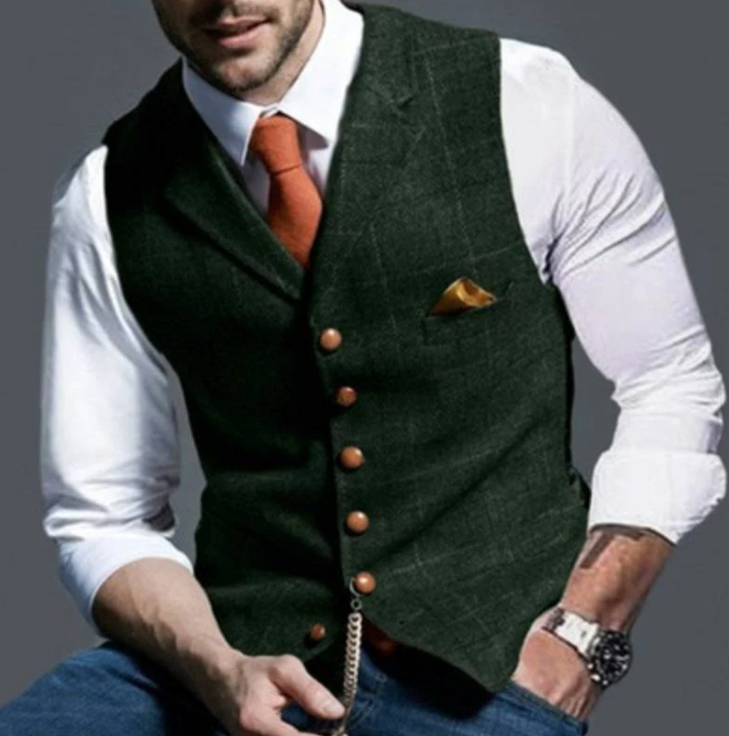 Frank – Stylish Tailored Vest - Image 6