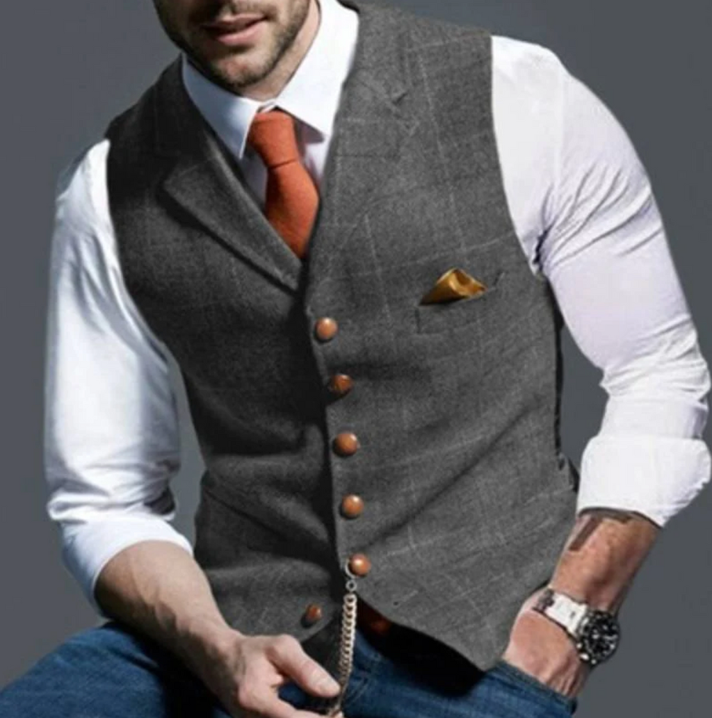 Frank – Stylish Tailored Vest - Image 7