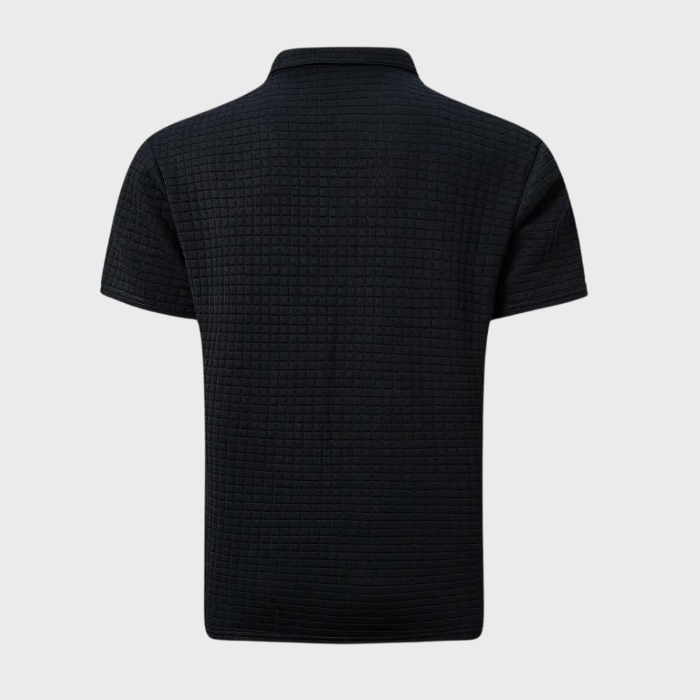 Oskar – Stylish Short Sleeve Polo Shirt - Image 15