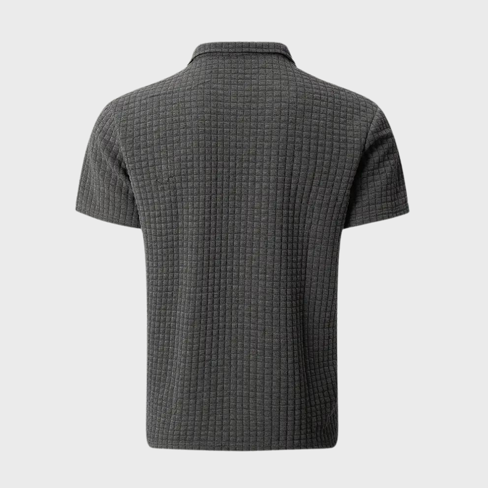 Oskar – Stylish Short Sleeve Polo Shirt - Image 12