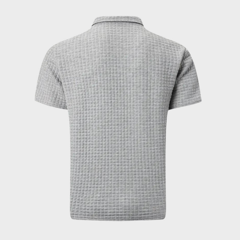Oskar – Stylish Short Sleeve Polo Shirt - Image 13
