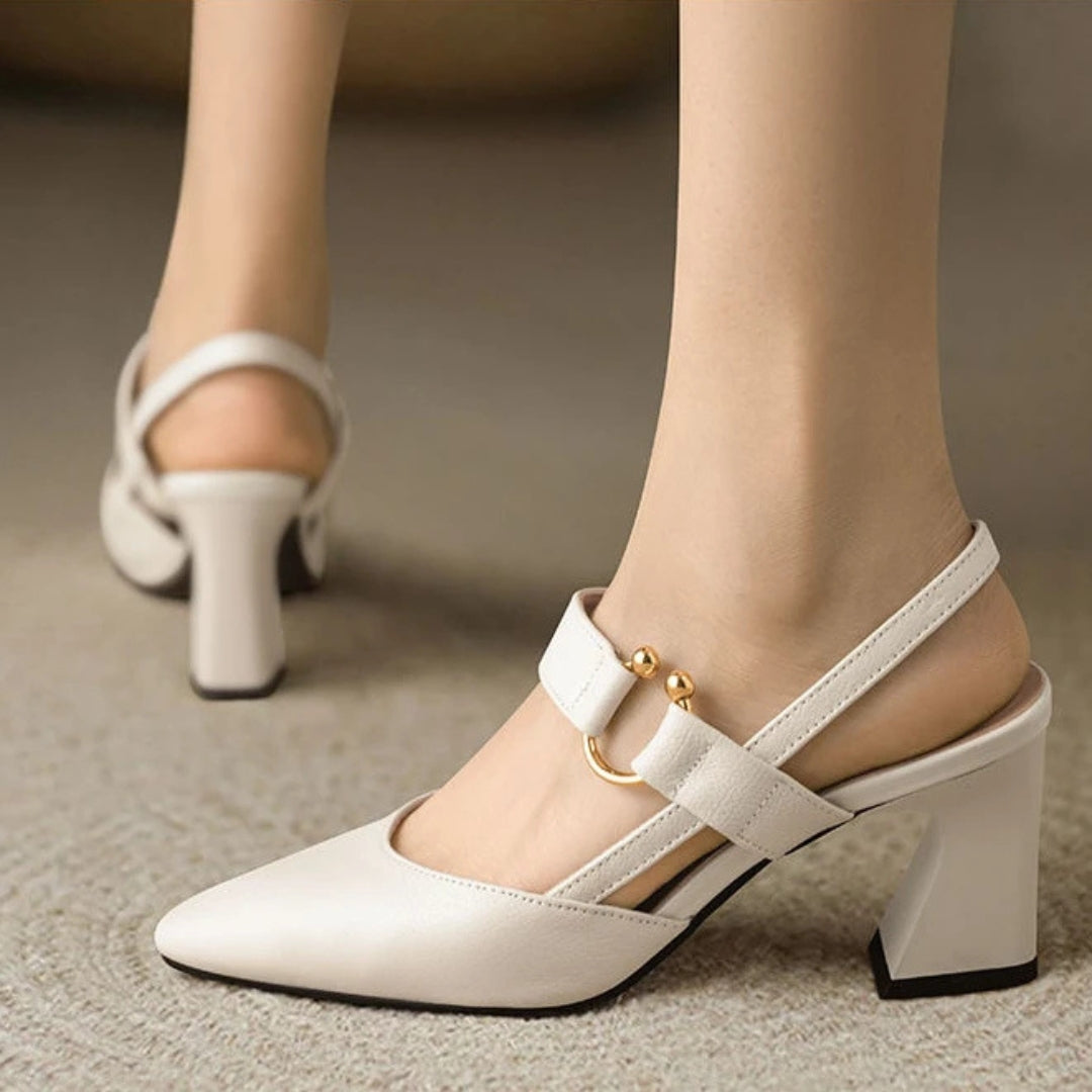 Kirsten – Women Elegant Slingback Heels - Image 2