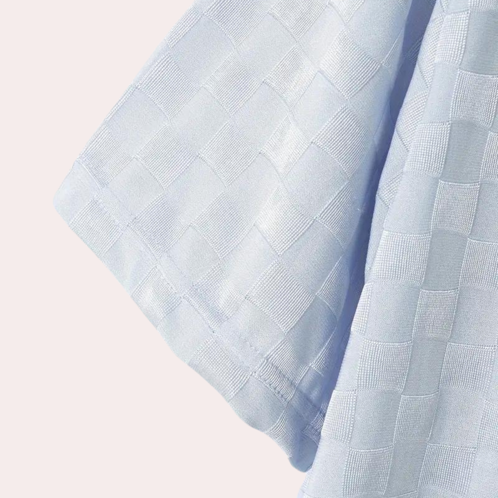 Armin – Short-Sleeved Checkered Polo Shirt - Image 7