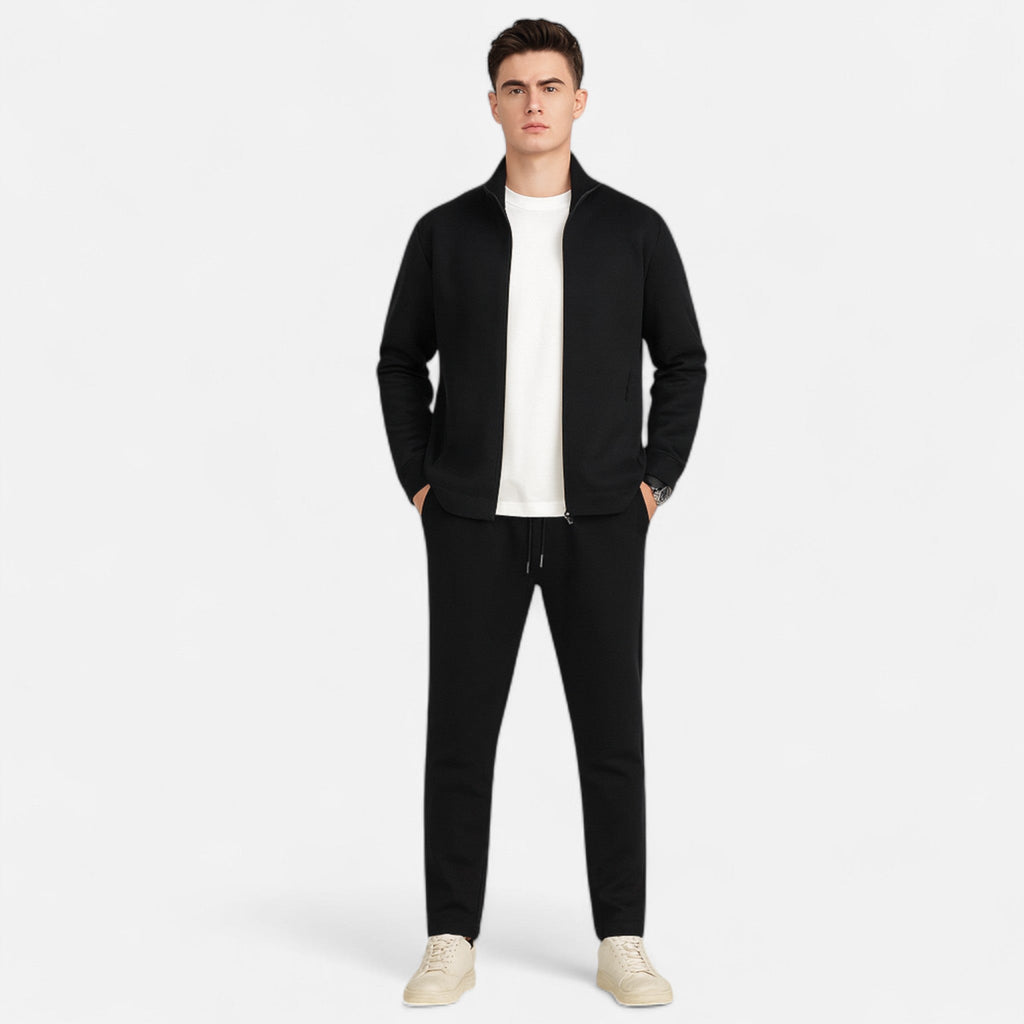 Max – Stand Collar Tracksuit Set - Image 1