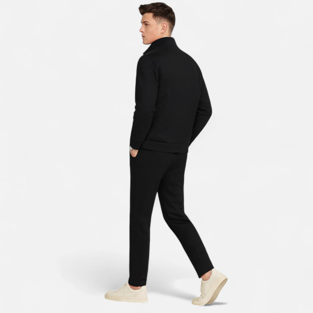 Max – Stand Collar Tracksuit Set - Image 2