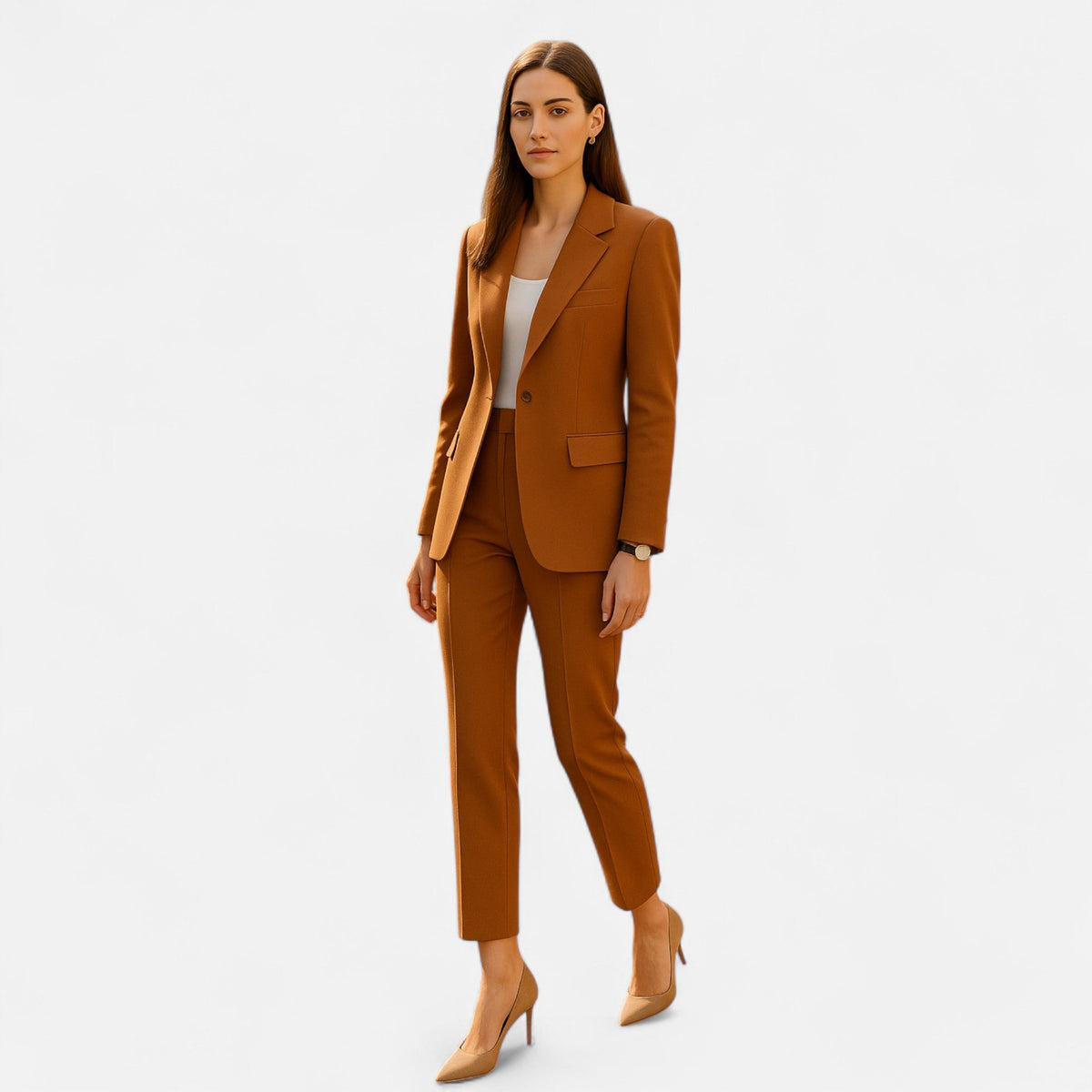 Anja – Elegant Tailored Suit with Blazer and Trousers for Women - Image 5