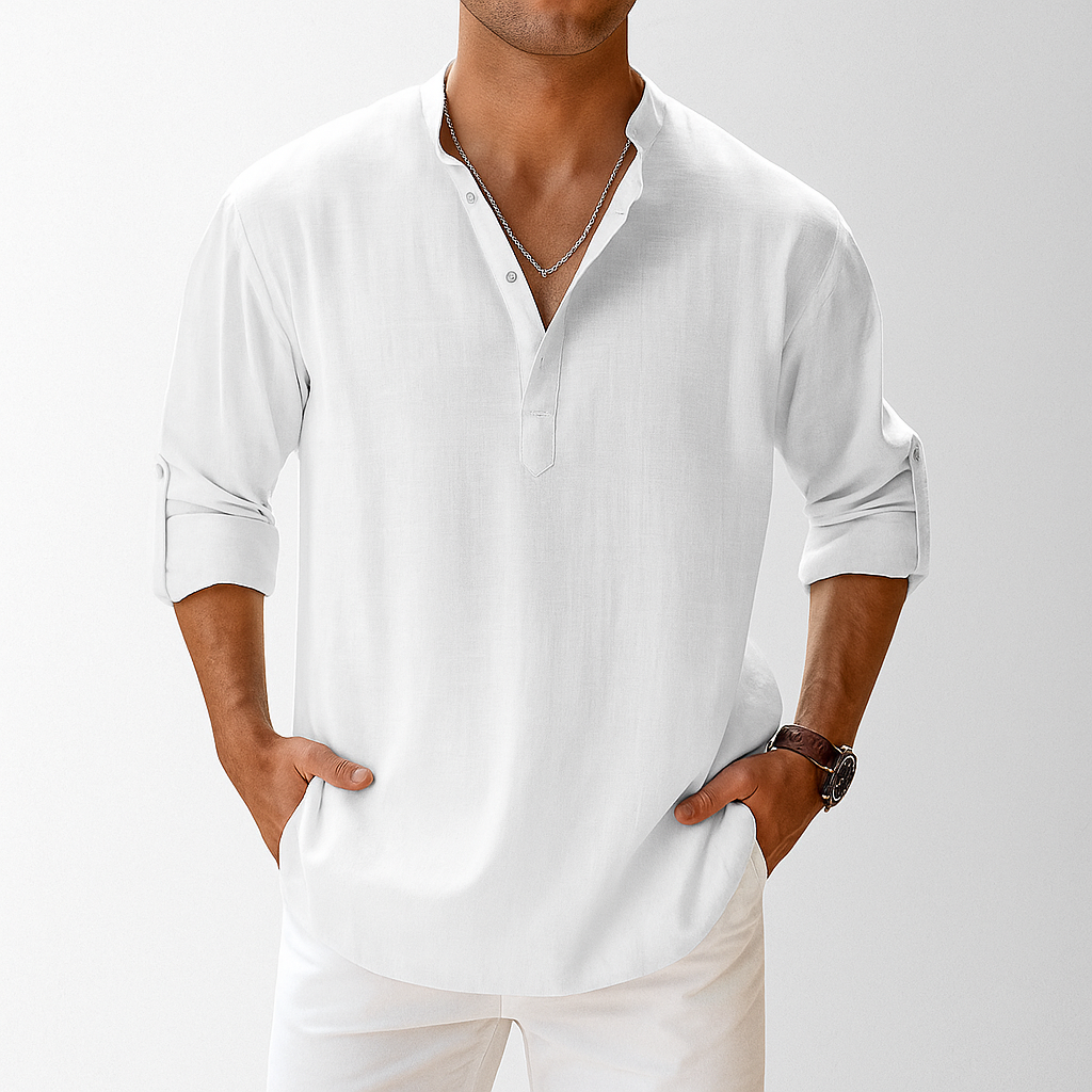 Markus – long sleeves Button-Up Shirt - Image 5