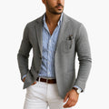 Męska marynarka o kroju Tailored-Fit z zapięciem na jeden guzik - J&B; - 7 - Livia-Moda