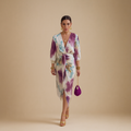 Sandra – Elegant Summer Dress with V-Neck - Image 1
