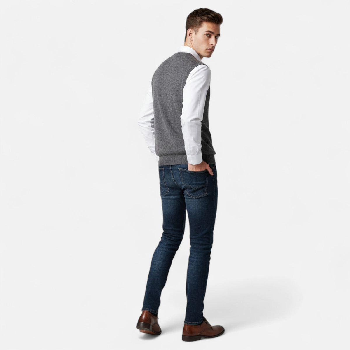 Felix – Smart V-Neck Vest - Image 2
