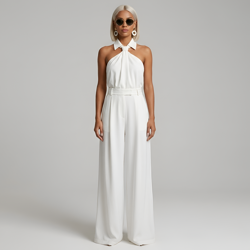 Renate – High Neck Halter Top Jumpsuit - Image 4