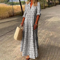 Vanessa – Floral Boho Maxi Dress - Image 3