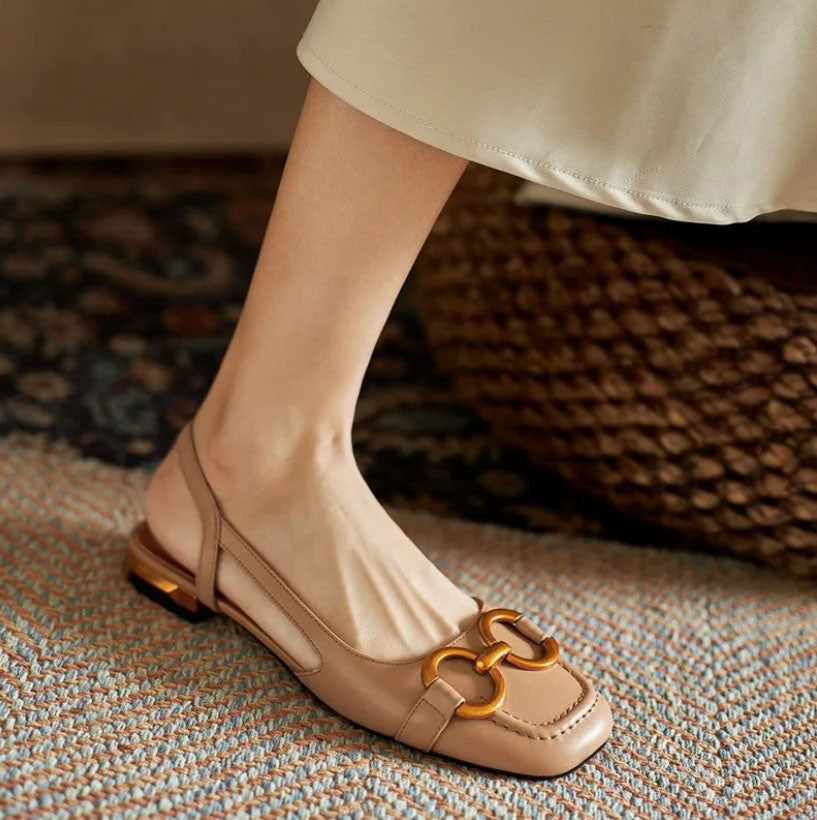 Kerstin – Chic Slingback Flats - Image 6