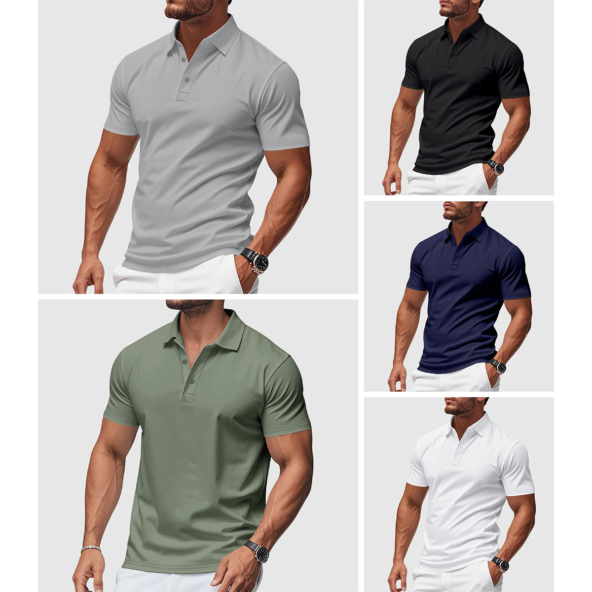 Lukas – Classic Polo Shirt - Image 8