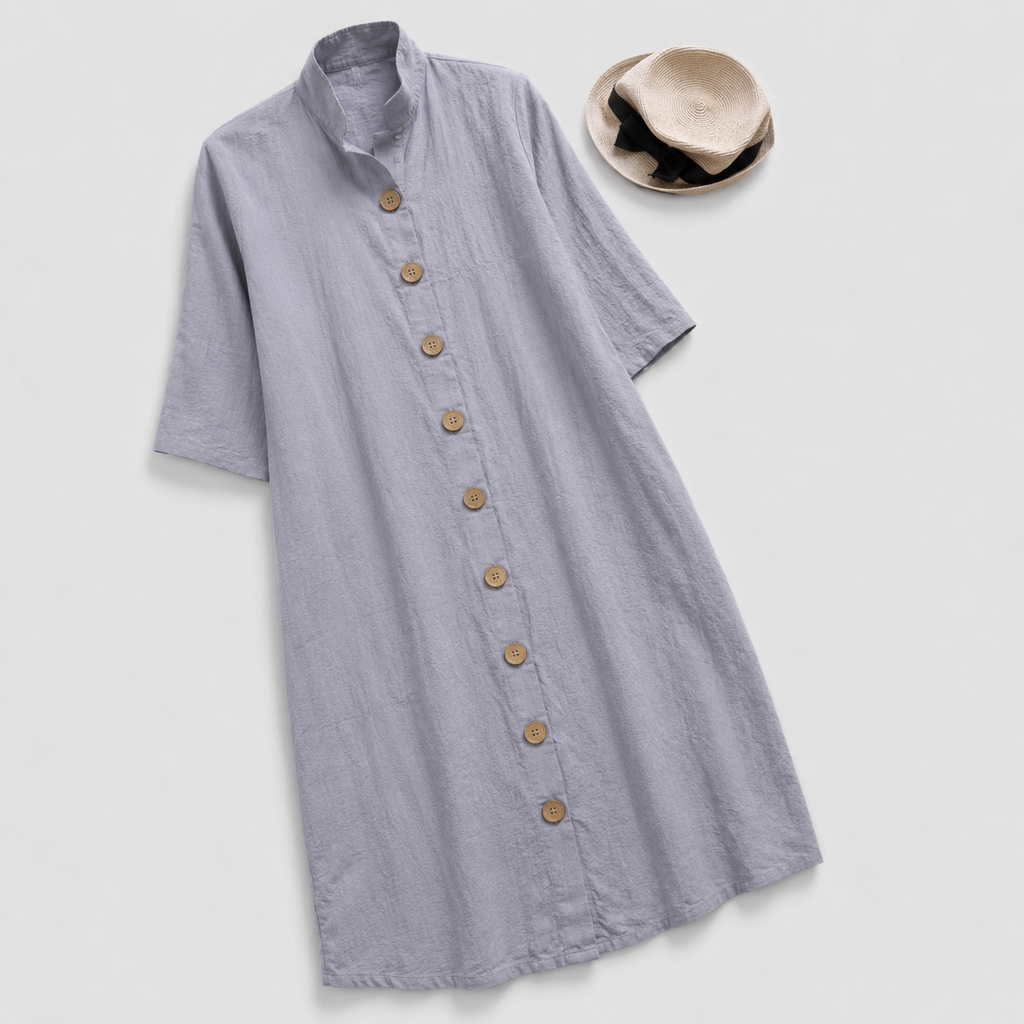 Chloe – Half-sleeved Shirt Dress - Image 5