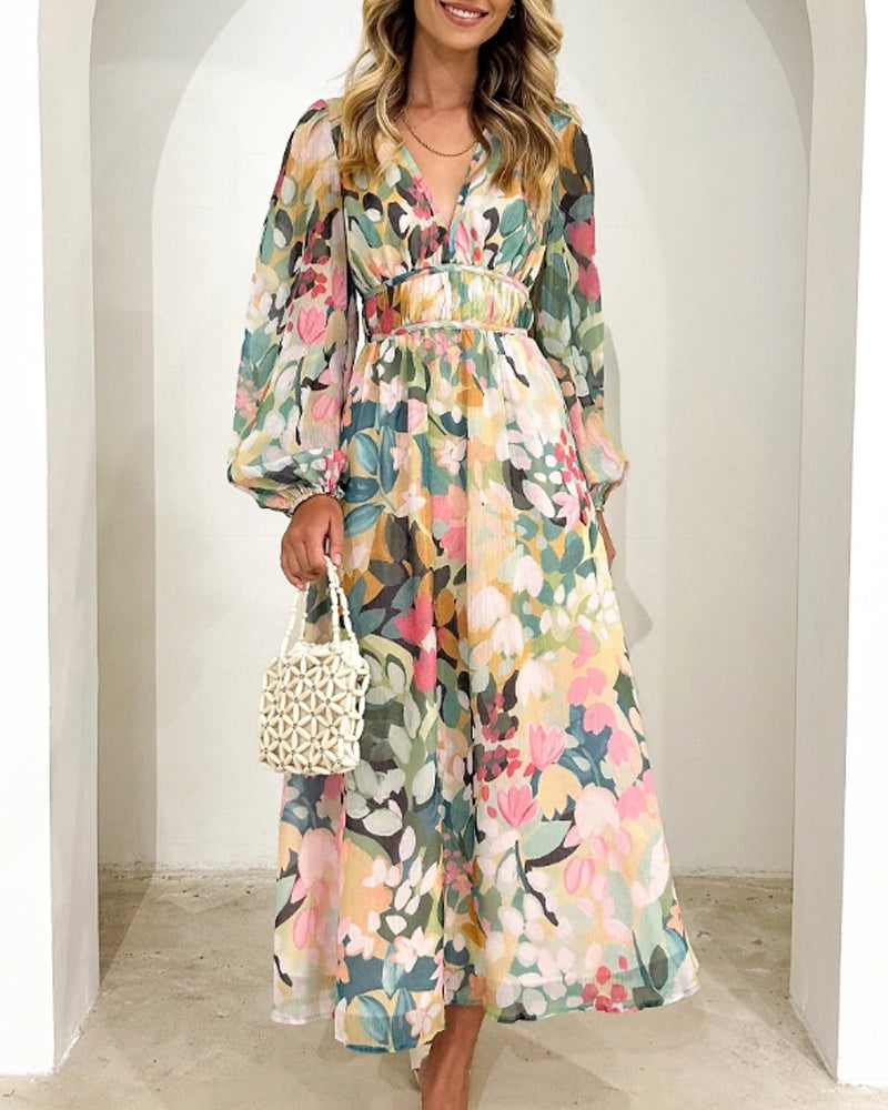 Gisela – Airy Floral Maxi Dress - Image 3