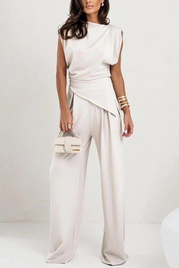 Verena – Elegant Poised Allure Draped Jumpsuit - Image 6