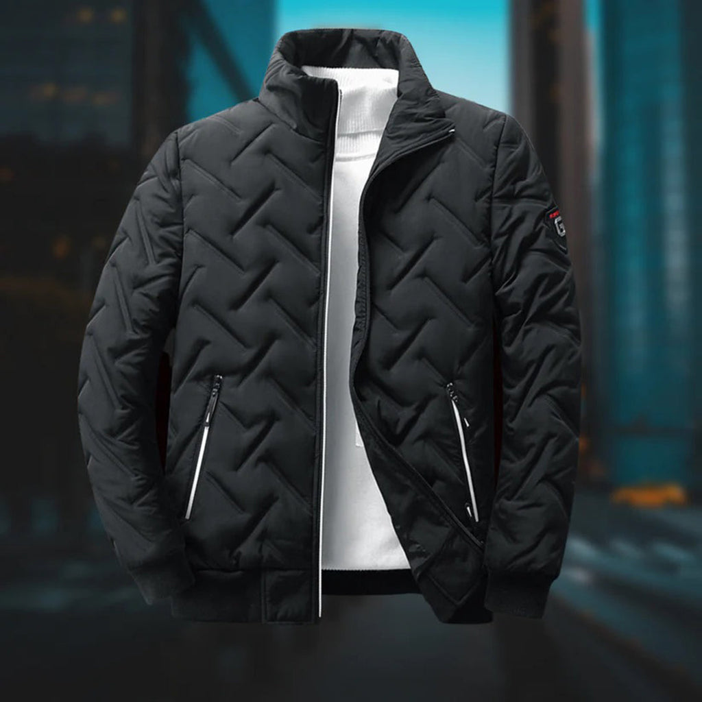 Adam – Pikowana Kurtka Męska Casual Fit polyester