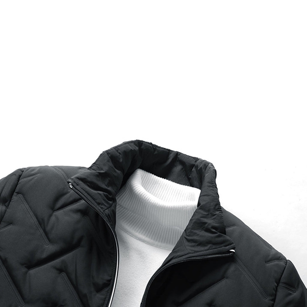 Adam – Pikowana Kurtka Męska Casual Fit polyester