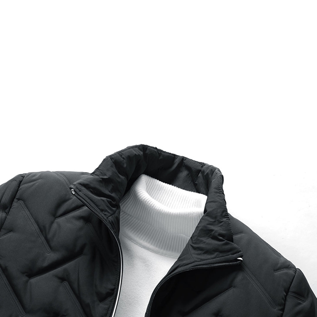Adam – Pikowana Kurtka Męska Casual Fit polyester