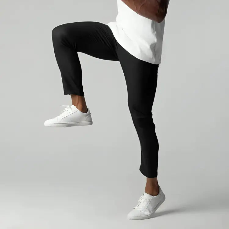 Lucas – Męskie Spodnie Slim Fit z Elastycznego Materiału