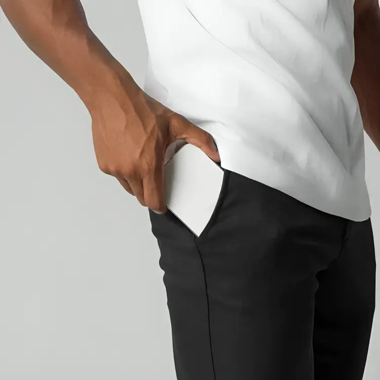 Lucas – Męskie Spodnie Slim Fit z Elastycznego Materiału