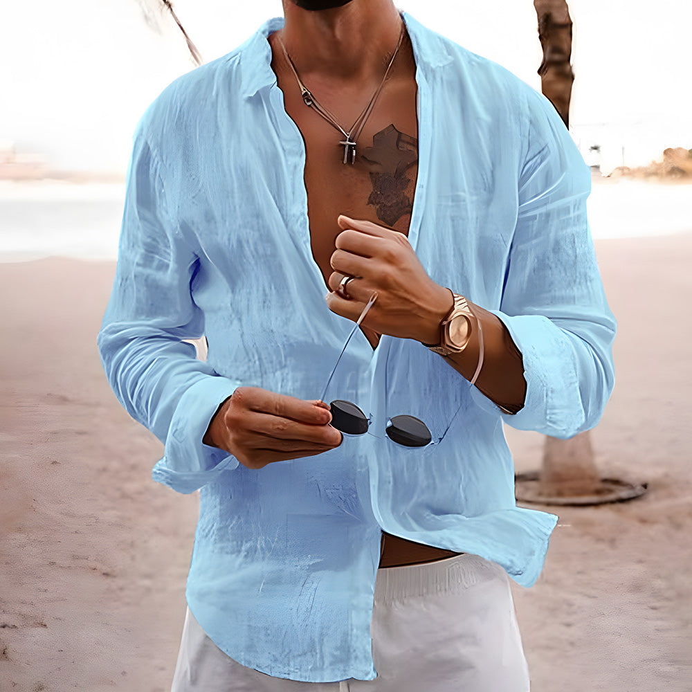 Oliver – Relaxed Fit Button-Up Shirt - Image 2