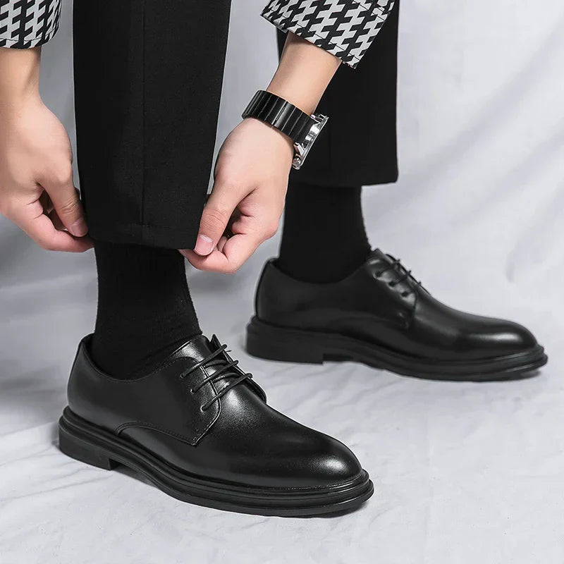 Dominik – Patent Derby Shoes - Image 3