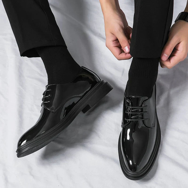 Dominik – Patent Derby Shoes - Image 5