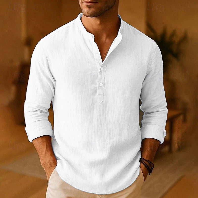 Lukas – Collar Shirt Button-Up Shirt - Image 4