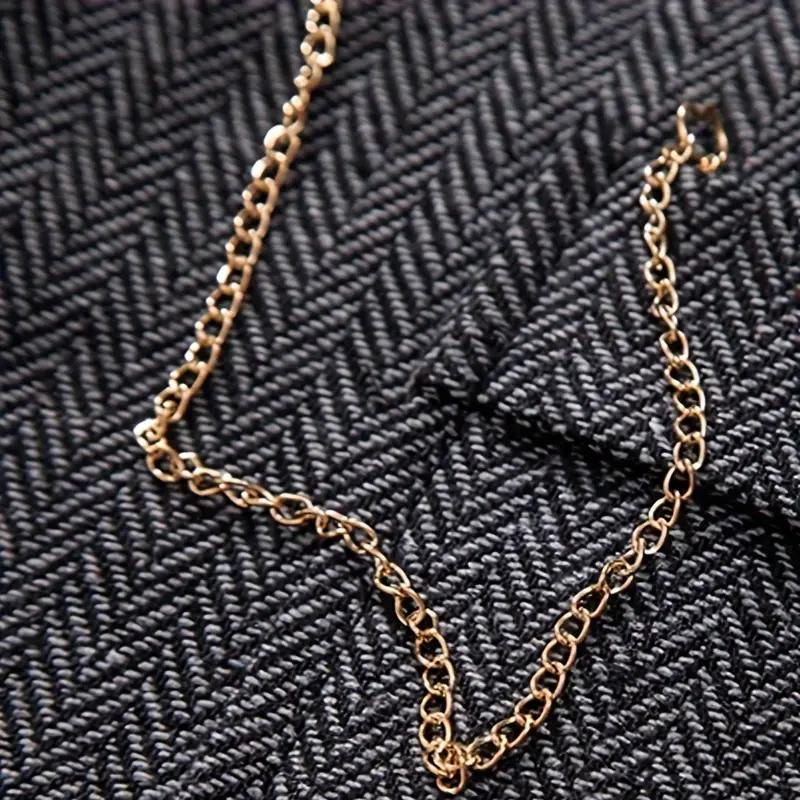 Felix – Stylish Herringbone Waistcoat Vest - Image 7