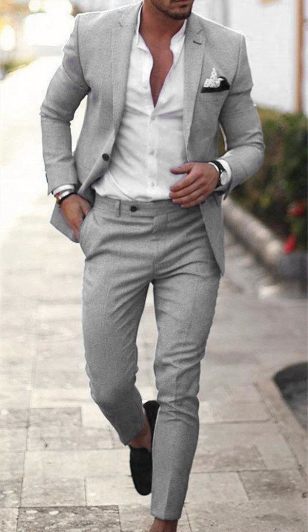 Maximilian – Two-Piece Slim Fit Wedding Suit - Image 3