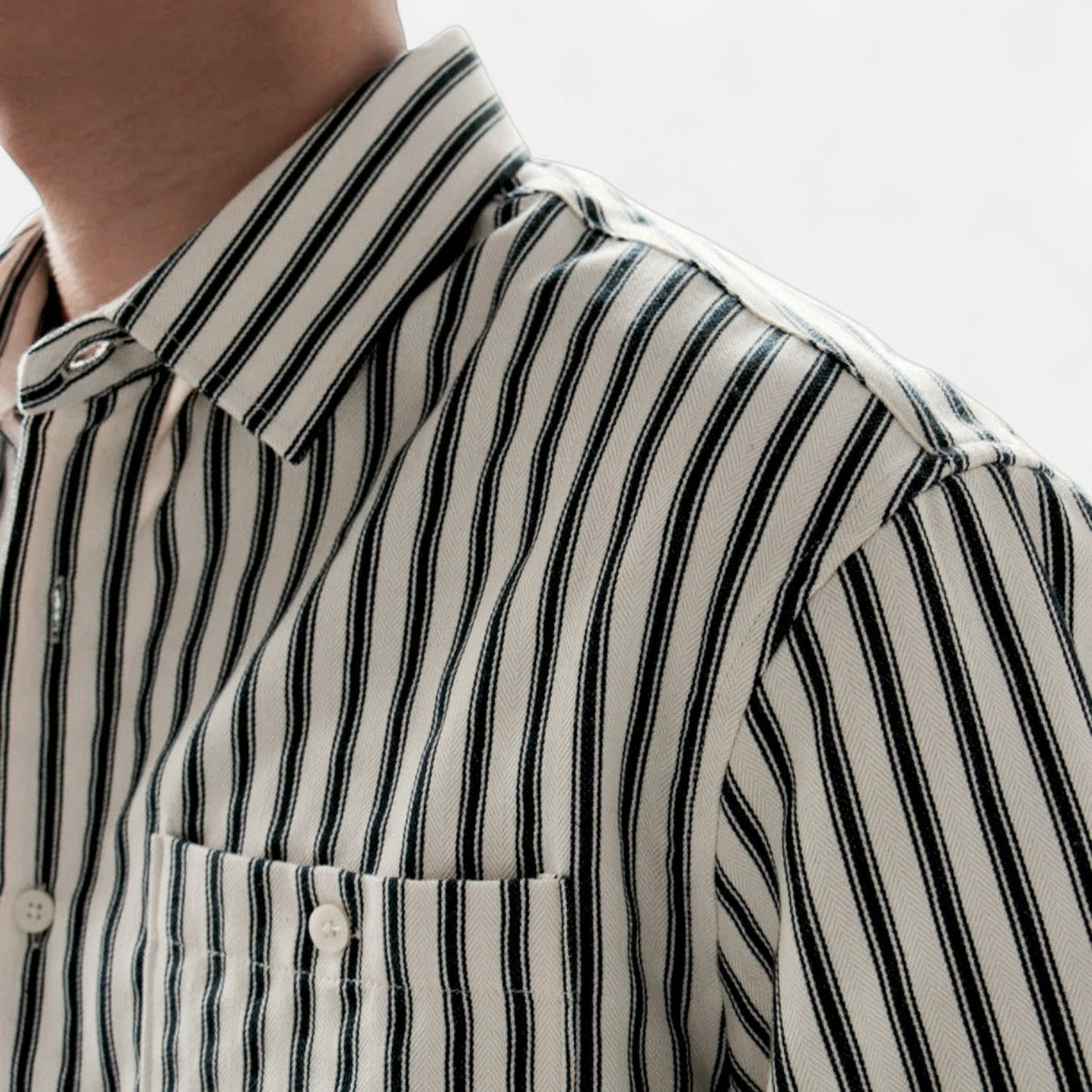 Felix – Long Sleeve Striped Shirt - Image 5