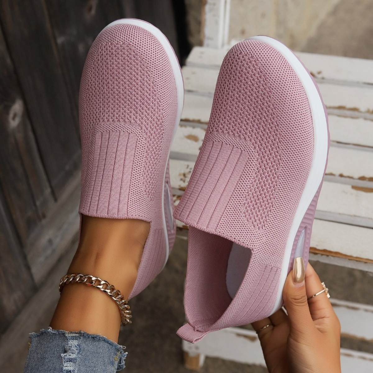 Verena – Stylish Easy slip-on Sneakers - Image 4