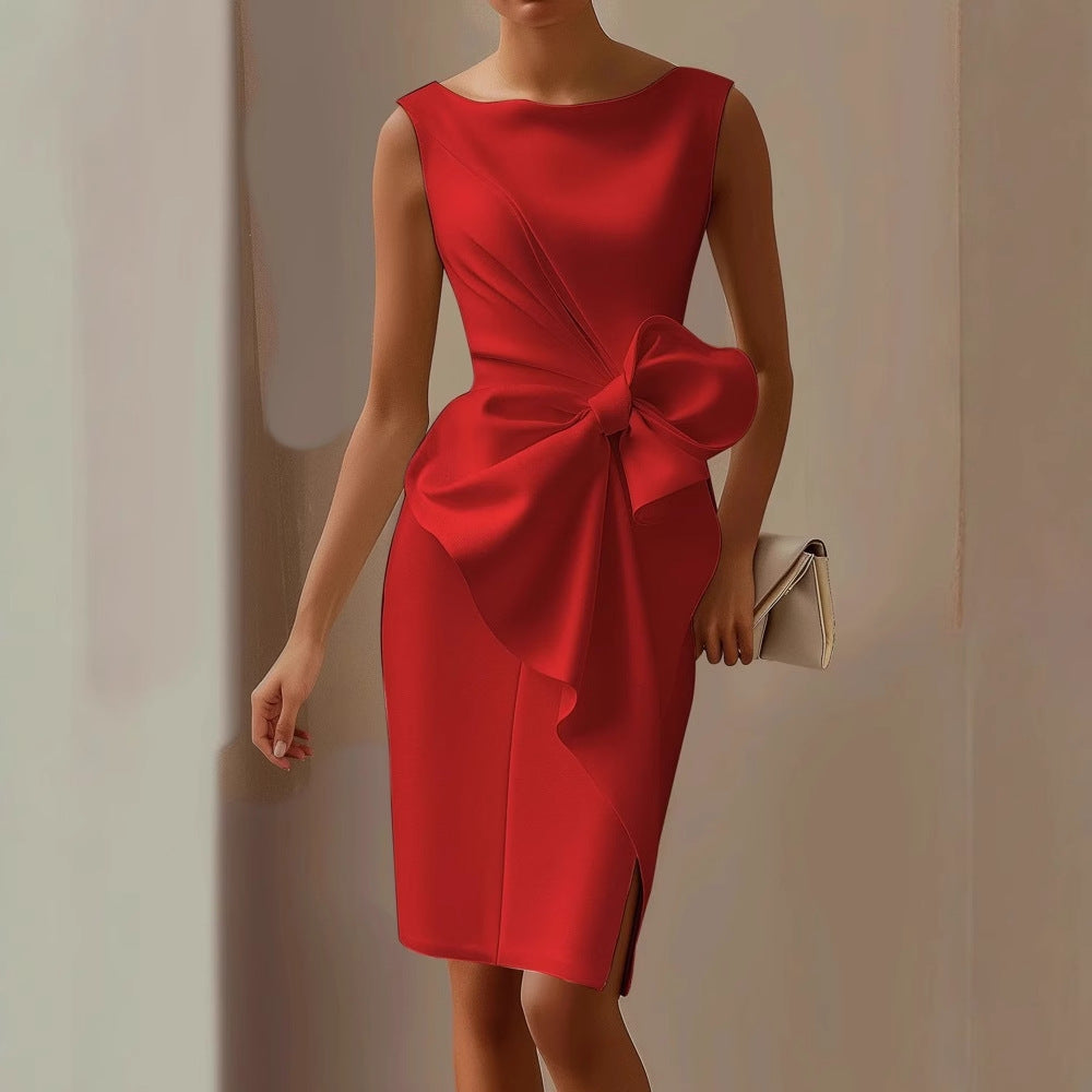Anna – Elegant sleeveless mini dress for Women - Image 4