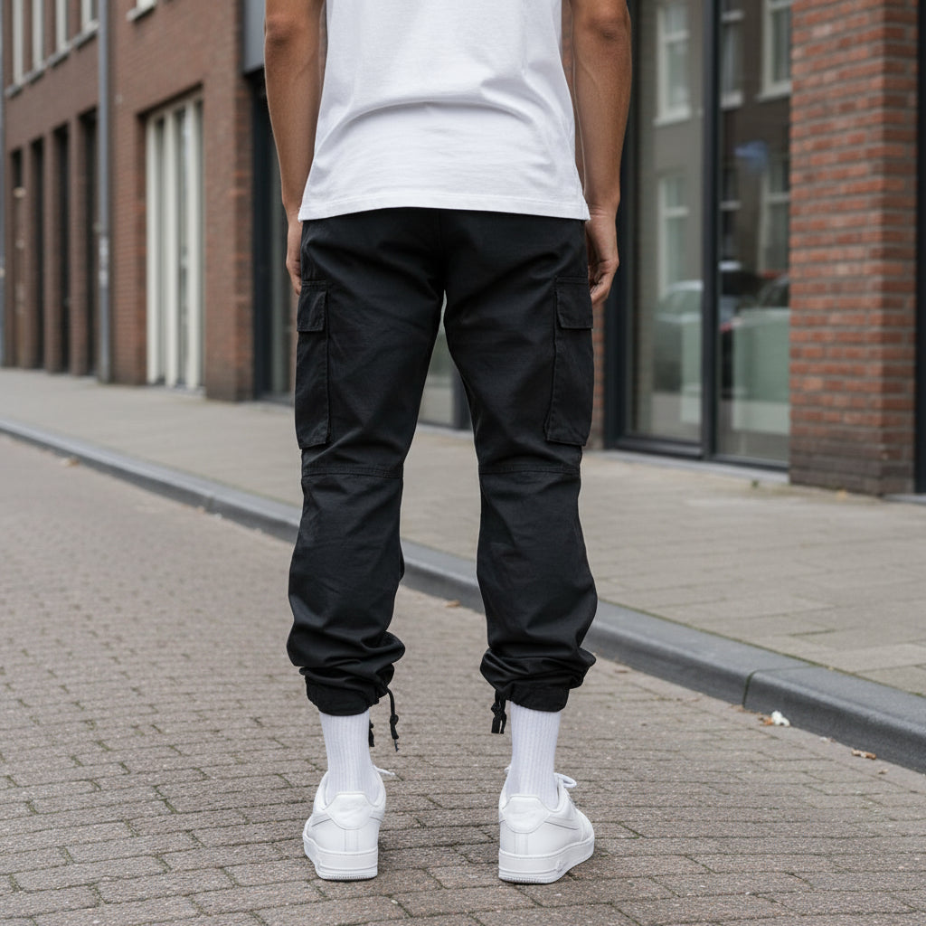 Norbert –  Drawstring Cargo Pants - Image 7