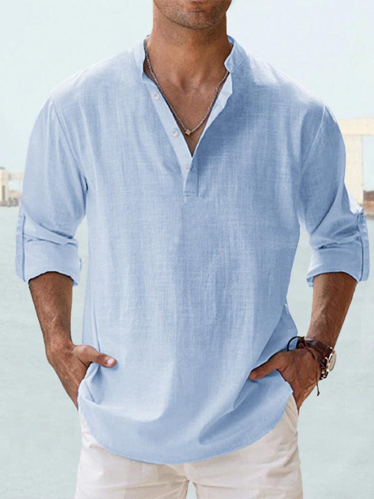 Oliver – Breathable Button-Up Shirt - Image 1