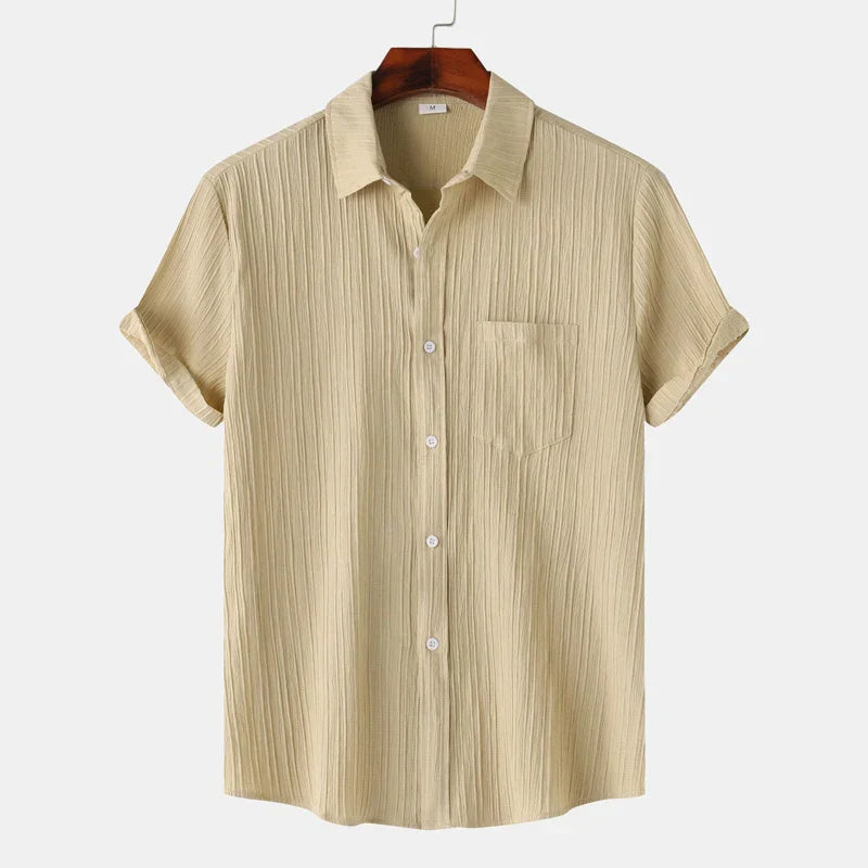 Noah – Polo Collar Short Sleeve Shirt - Image 8